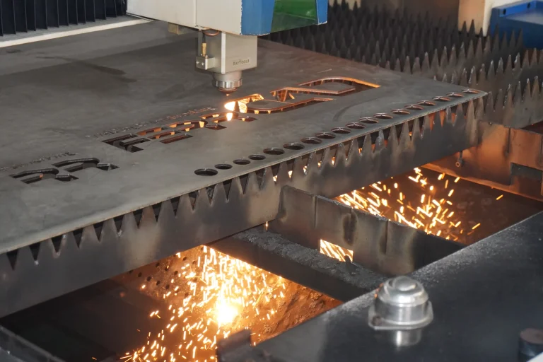 Relationship between laser welded depressions and assembly clearance in mild steel